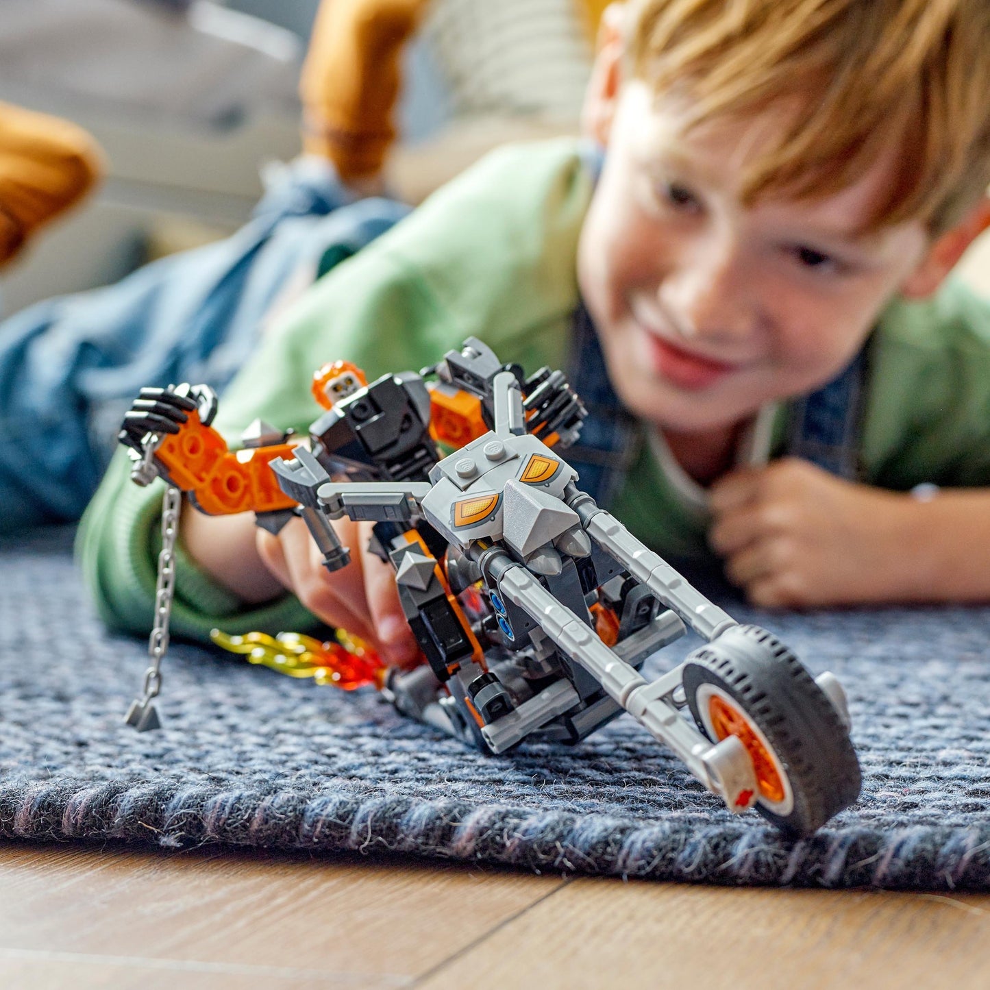 Lego marvel - ghost rider mech motor constructiespeelgoed (76245)