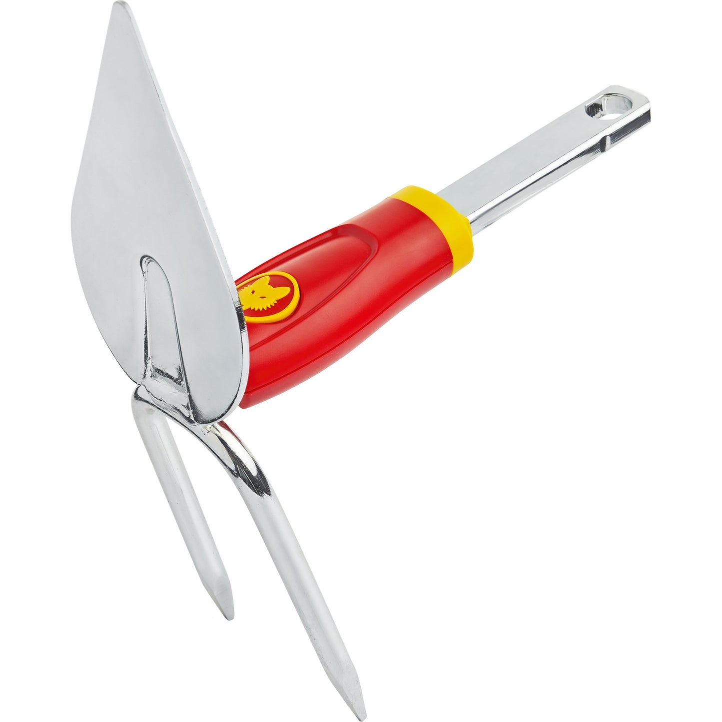 Wolf-garten multi-star im-m dubbelhak schoffel (rood geel)
