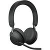 Jabra evolve2 65, ms stereo on-ear headset (zwart, microsoft teams, bluetooth)