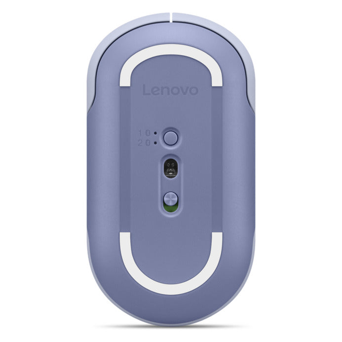 Lenovo 350 stille bluetooth-muis (lila, 2400 dpi, bluetooth® 5.3)