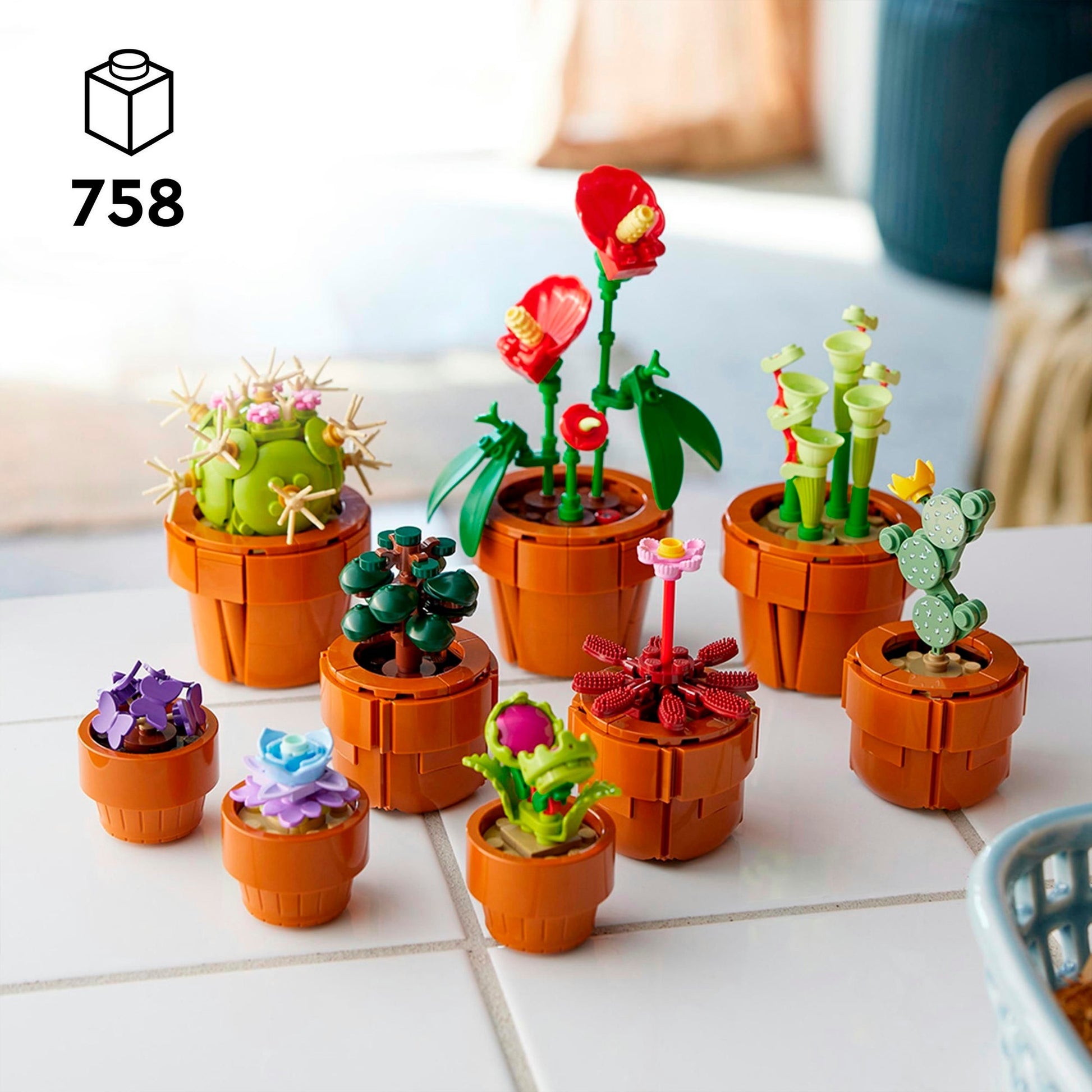 Lego icons 10329 miniplantjes