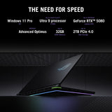 Asus rog strix g18 g815lr-s9103w 18 copilot+ gaming laptop (zwart grijs | core ultra 9 275hx | rtx 5070 ti | 32 gb | 2 tb ssd) - afbeelding 22