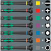 Wera 2067 6 elektronica torx bo schroevendraaierset + rek (zwart groen, 6-delig)