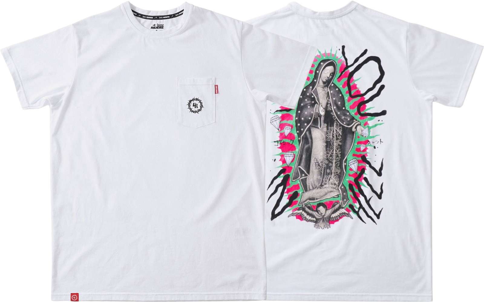 Loose riders see you in hell - tech tee