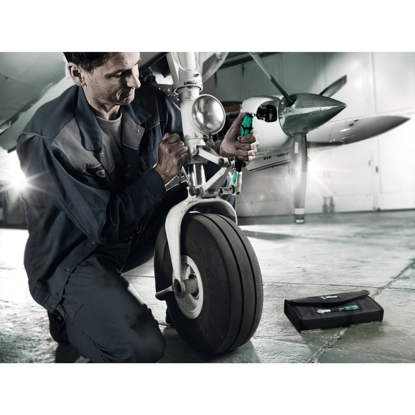 Wera 8000 c sb zyklop speed-ratel met 1 2 -aandrijving
