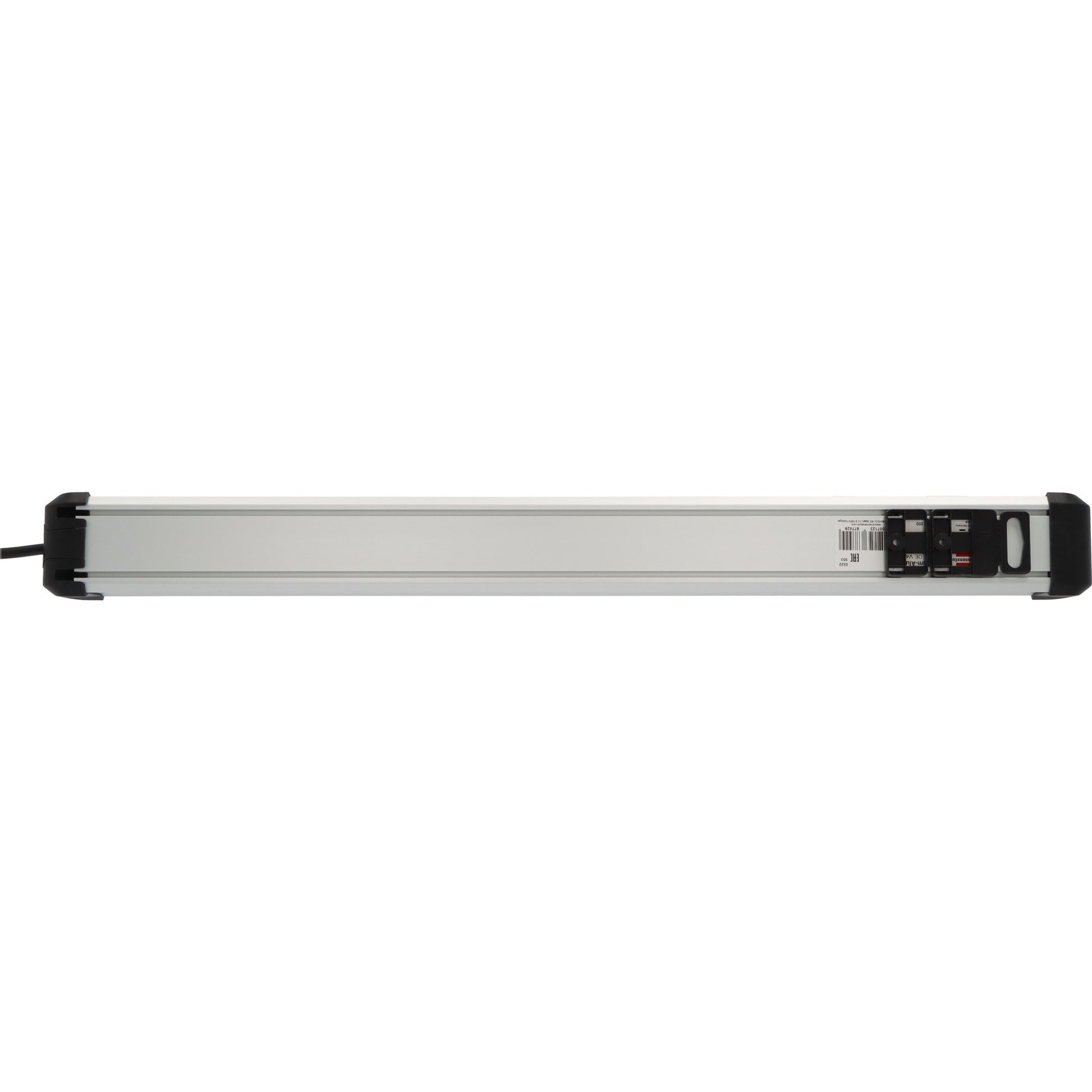 Brennenstuhl premium-alu-line stekkerdoos 12-voudig stekkerdoos (zwart zilver)
