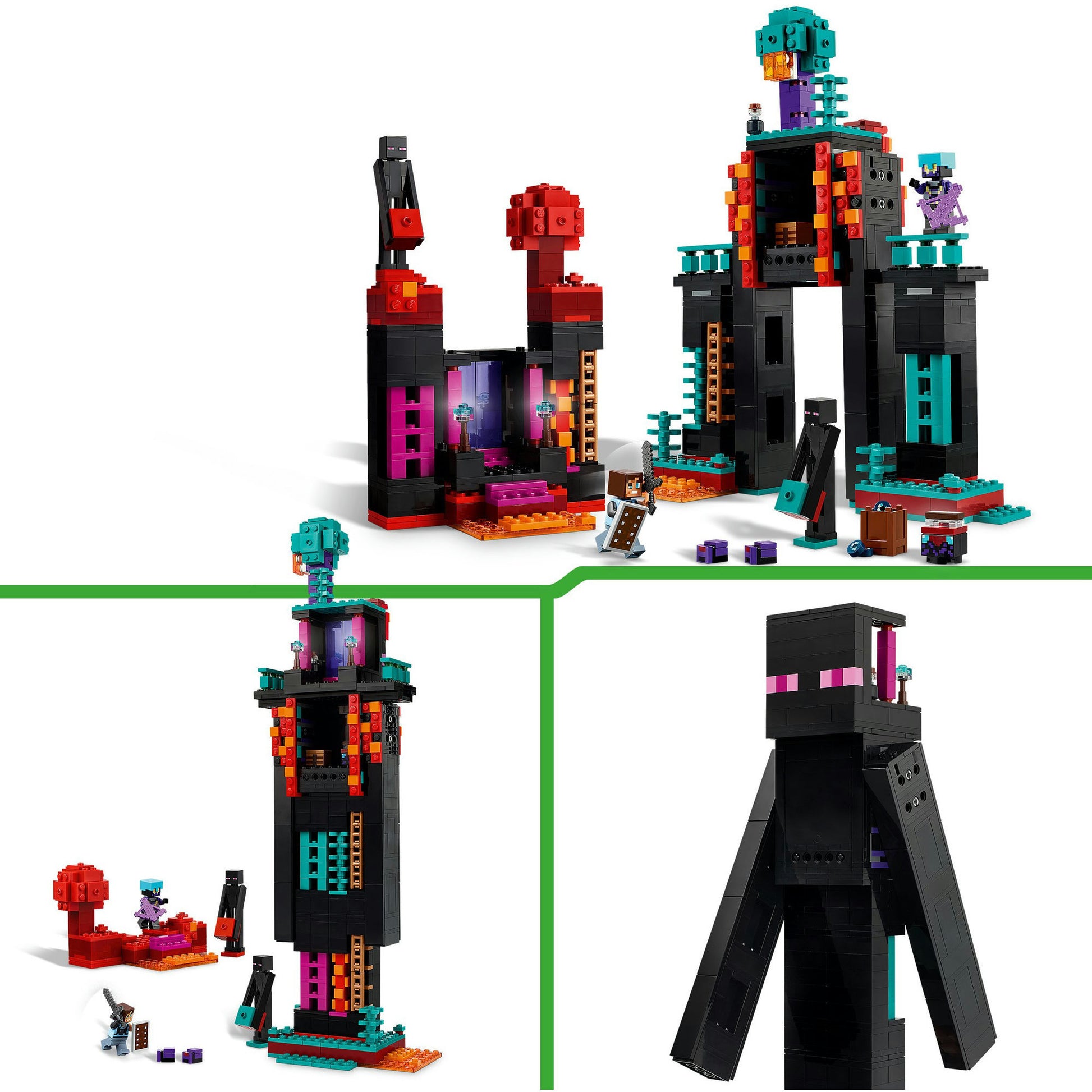 Lego minecraft 21279 de enderman toren
