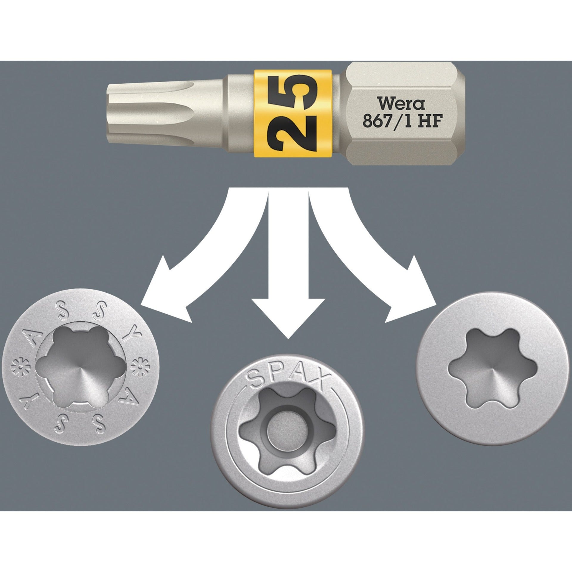 Wera bit-check 30 wood tx hf 1 bitset (30‑delig)
