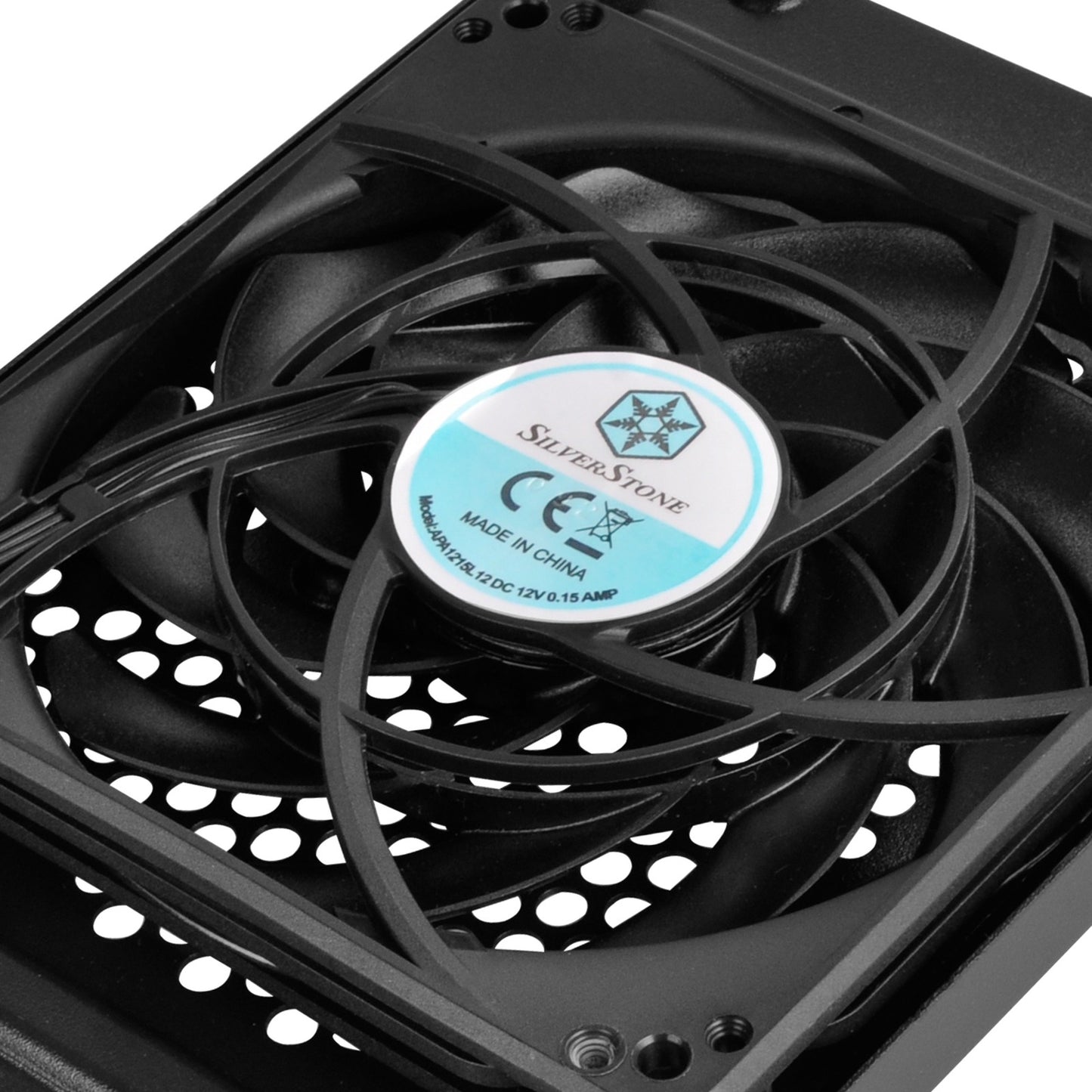 Silverstone sst-ml09b htpc behuizing (zwart | 2x usb-a)