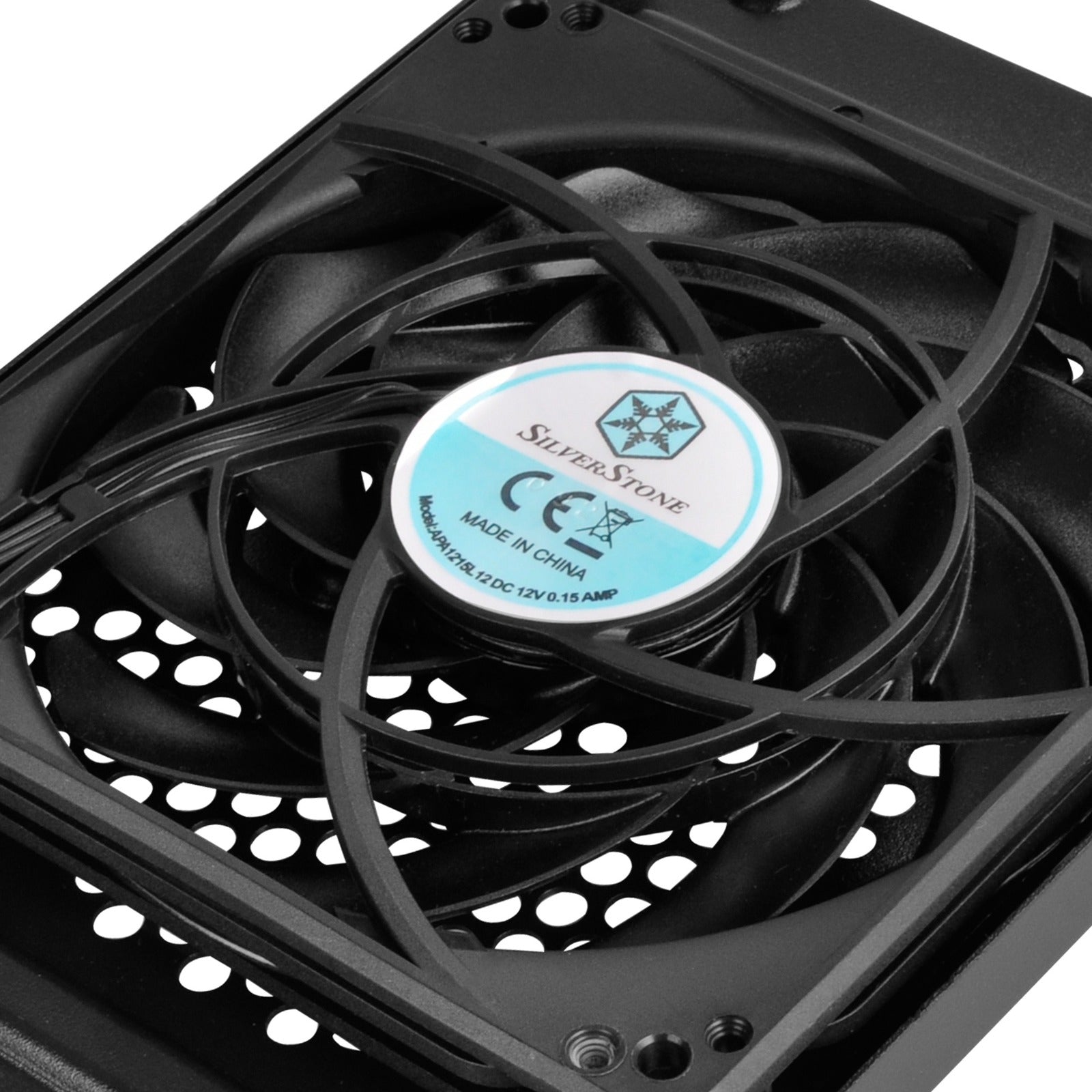 Silverstone sst-ml09b htpc behuizing (zwart | 2x usb-a)