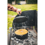 The windmill dutch oven 4,5 qt kookpan (zwart, ø 25.5 cm | 3.8 liter) - afbeelding 7