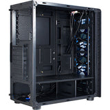 Inter-tech cxc2 midi tower behuizing (zwart | 3x usb-a | window) - afbeelding 7