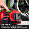 Einhell accu compressor pressito 18 21 li solo - power x-change - 18 v li-ion - aanzuigcapaciteit hogedruk- lagedrukpomp: 21 370 l min - max. werkdruk hogedrukpomp: 10.5 bar - incl. 3-delige adapterset - excl. accu en lader