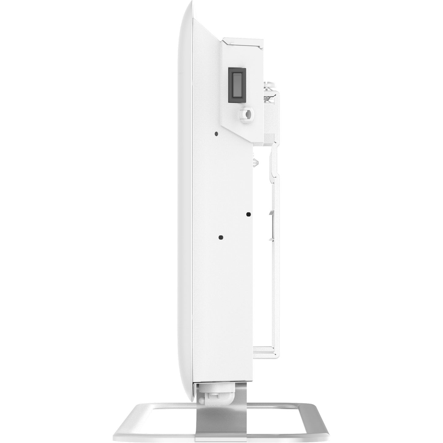 Mill steel wifi paneelverwarming pa1500wifi4a met voet, 1500 watt convector (wit, wifi 2,4 ghz (wifi 6), bluetooth 5.2, zigbee 3.0 + app)