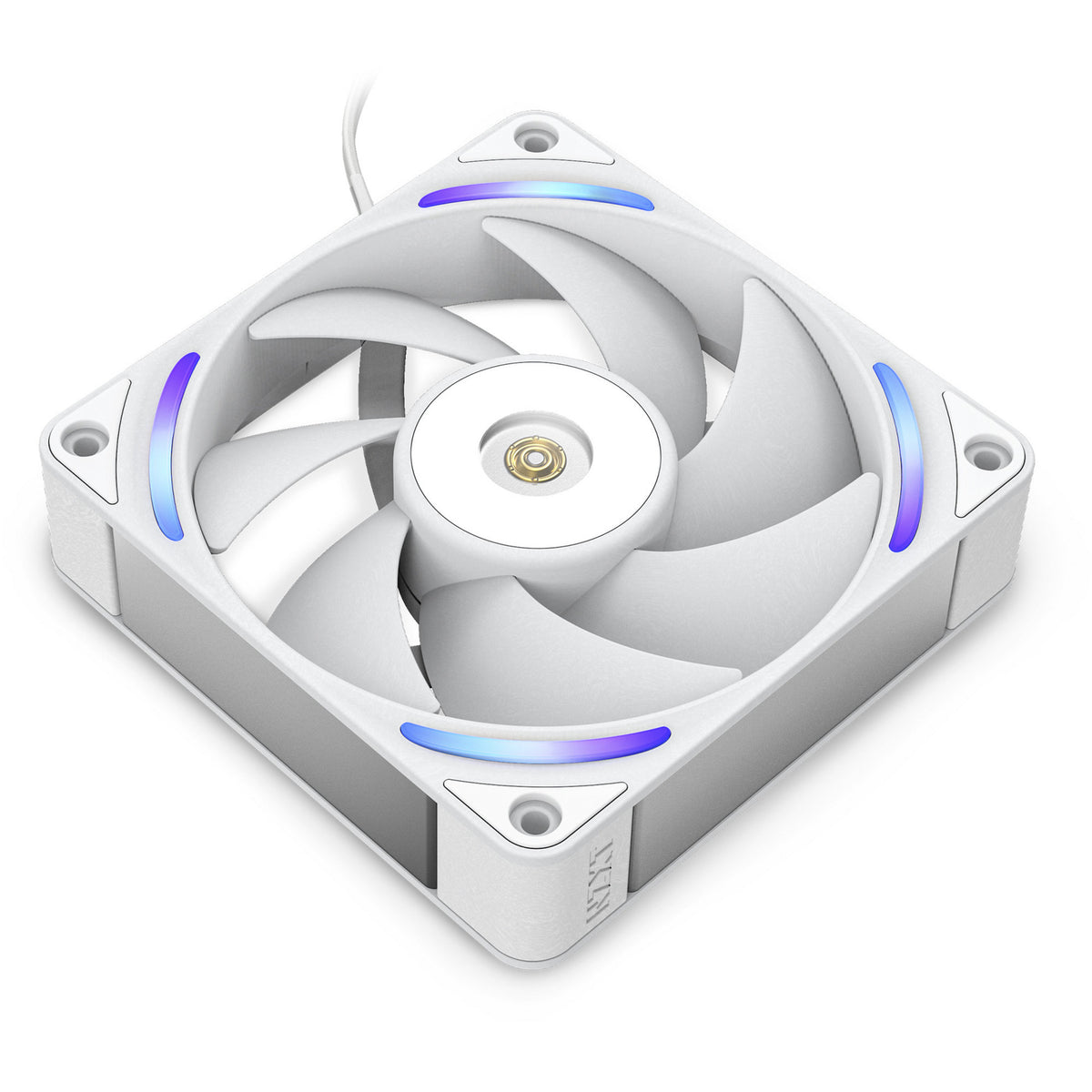 Nzxt f120x rgb case fan (wit, 120 x 120 x 30 mm, pwm)