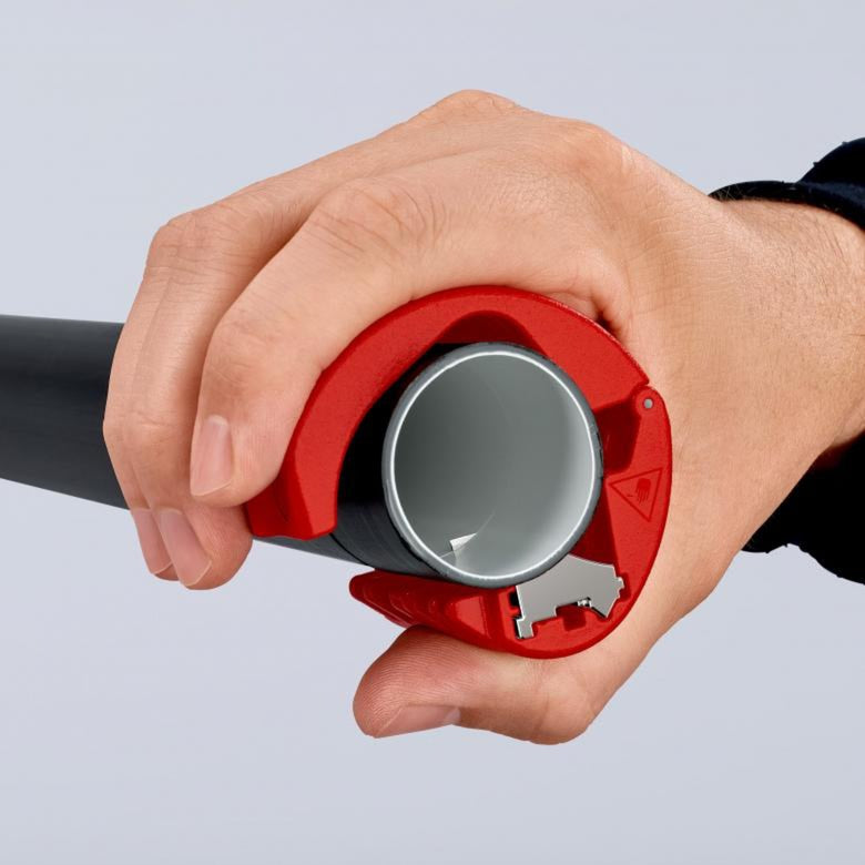 Knipex bix 90 22 10 bk pijpsnijder (rood blauw)