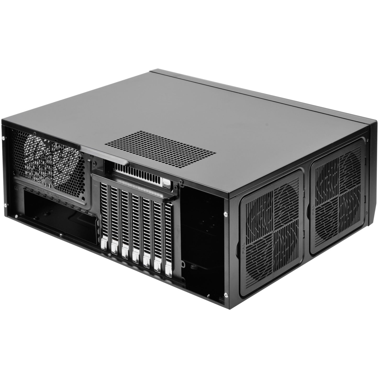 Silverstone sst-gd09b-c htpc behuizing (zwart | 1x usb-a | 1x usb-c)