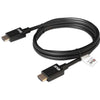 Club 3d ultra high speed hdmi 2.1 gecertificeerde kabel male-male (zwart, 1,5 meter, 4k 120hz, 8k 60hz, 48 gbps)