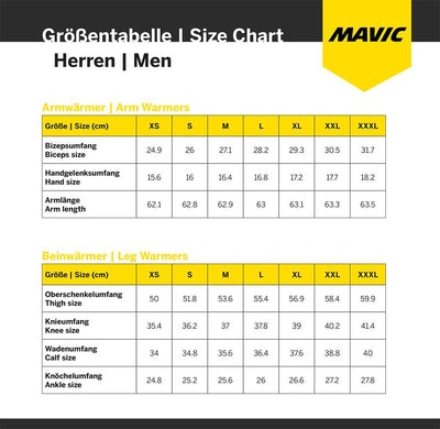 Mavic cosmic - arm warmers