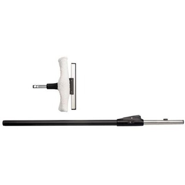Wolf-garten mop wisser met zm-v90 steel trekker (grijs)