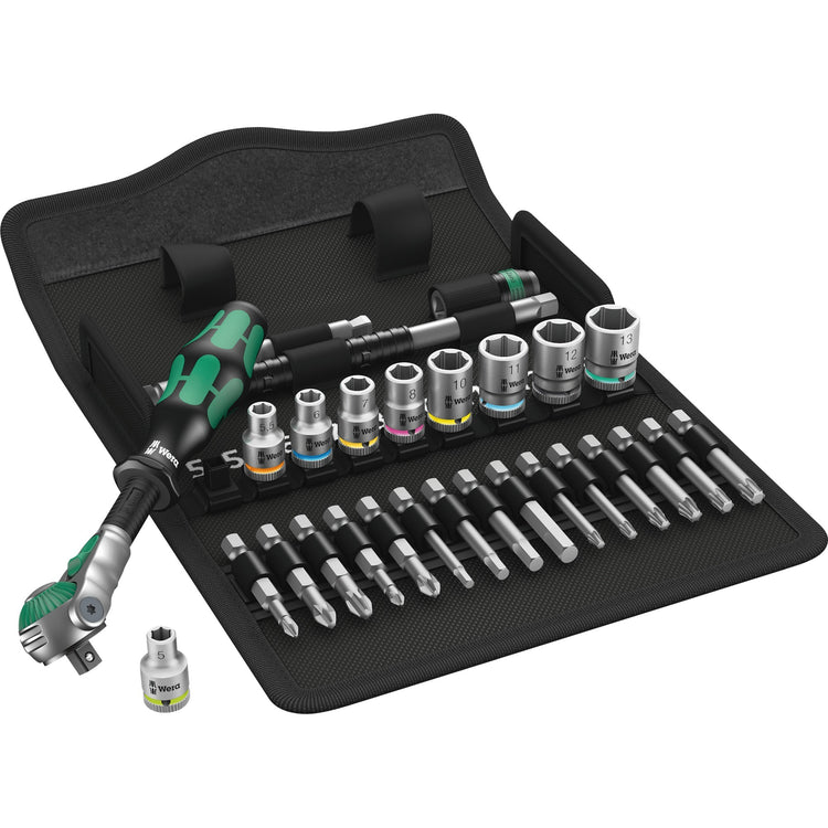 Wera ratel set zyklop speed1 4''