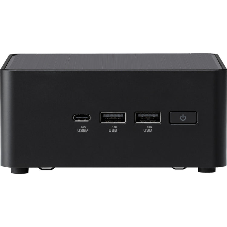 Asus nuc 14 pro tall kit rnuc14rvhi300002i barebone (zwart | core 3 100u | intel graphics)