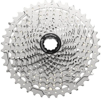 Superior sunrace cassette csrz800 12v 11-42t zilver