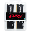 Kingston fury 64 gb ddr5-6000 (2x 32 gb) kit werkgeheugen (zwart, kf560c36bbeak2-64, beast rgb, expo)