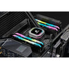 Corsair vengeance rgb pro sl 16 gb ddr4-3200 (2x 8 gb) werkgeheugen (zwart, cmh16gx4m2e3200c16, xmp 2.0)
