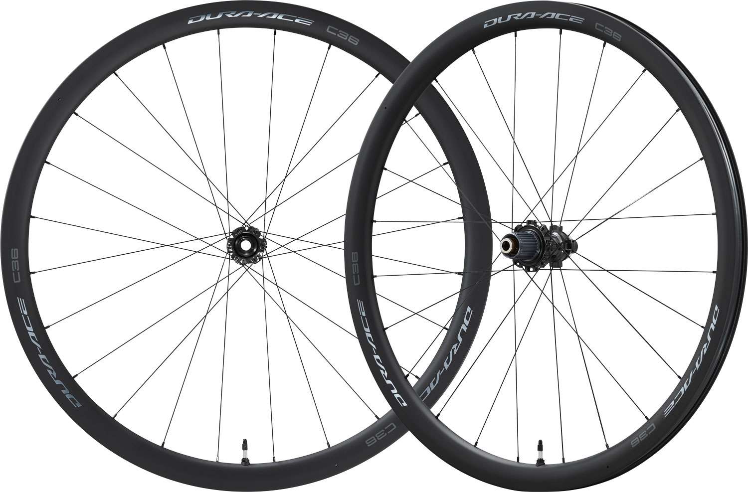Shimano wh-r9270-c36-tl dura-ace center lock disc carbon wheelset