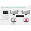 I-tec usb-c kvm dock pro dockingstation (zwart)