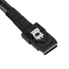 Silverstone mini-sas-adapterkabel sff 8643 naar sff-8087 (zwart, 60cm)