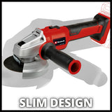 Einhell accu haakse slijper axxio 18 115 q bl li solo - power x-change - 18 v li-ion - koolborstelloze motor - ø115 mm - 8.500 t min - snelspanmoer - excl. accu, lader en slijpschijf - afbeelding 4