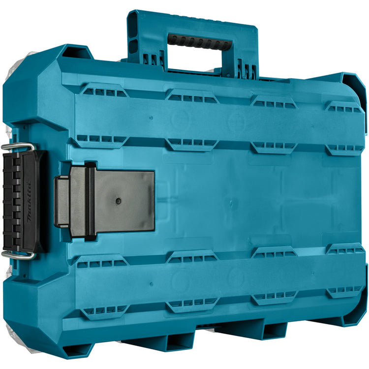 Makita maktrak organizer medium p-91045 gereedschapsbox (blauw zwart)