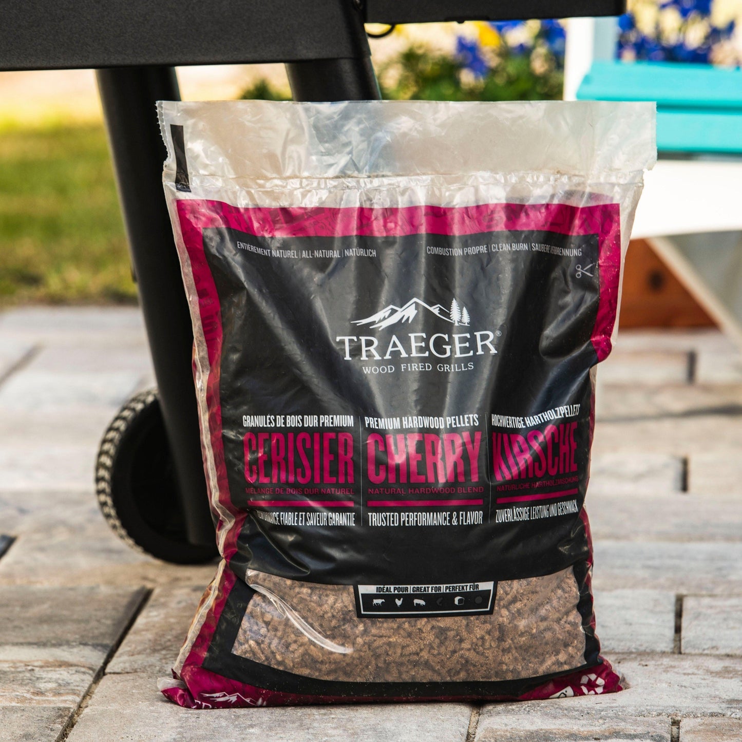Traeger pellets van hardhout kers brandstof (9 kg)