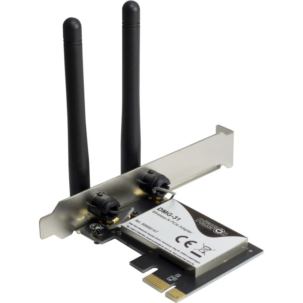 Inter-tech dmg-31 wireless-n pcie adapter wlan adapter