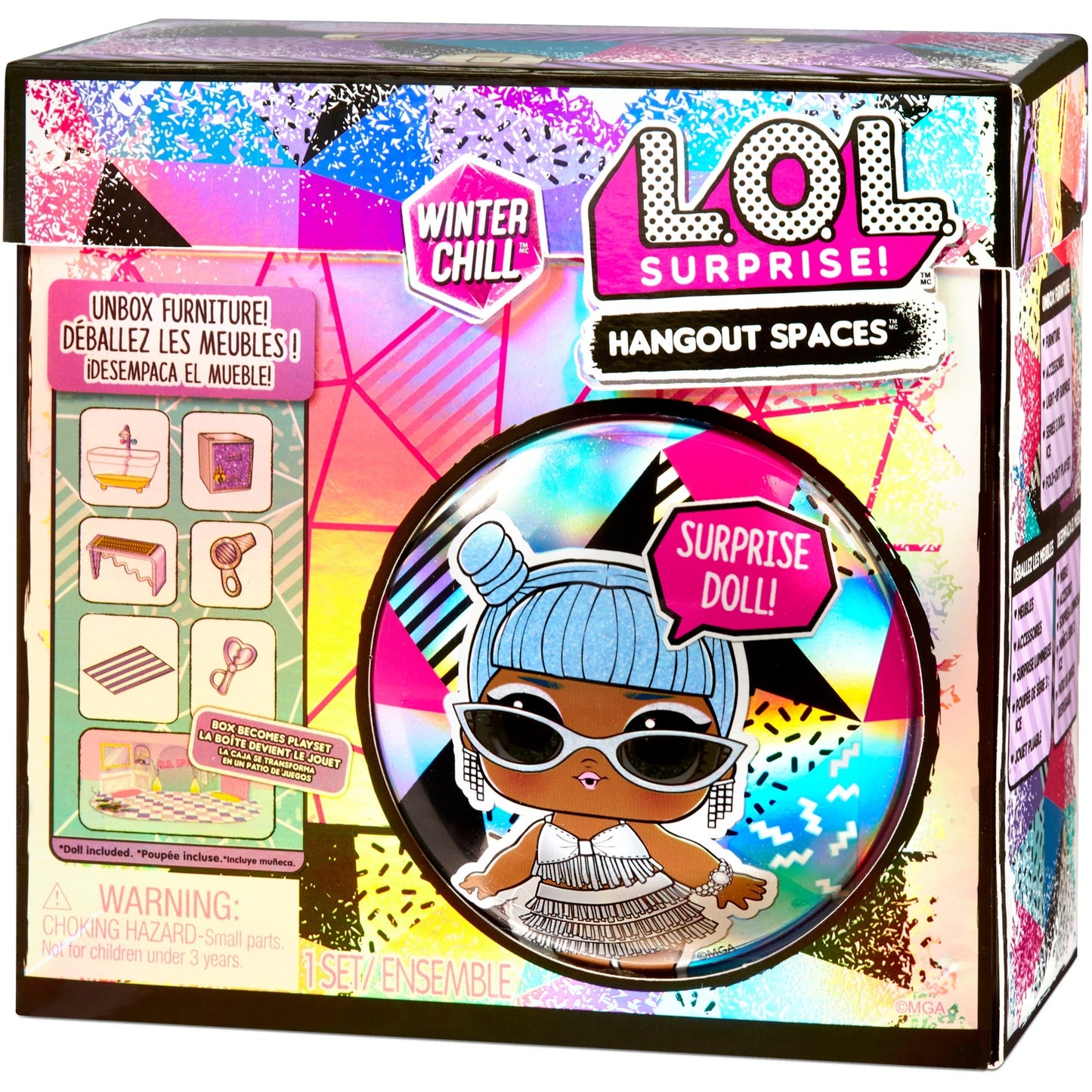 Mga entertainment l.o.l. surprise! winter chill hangout spaces - style 4 pop