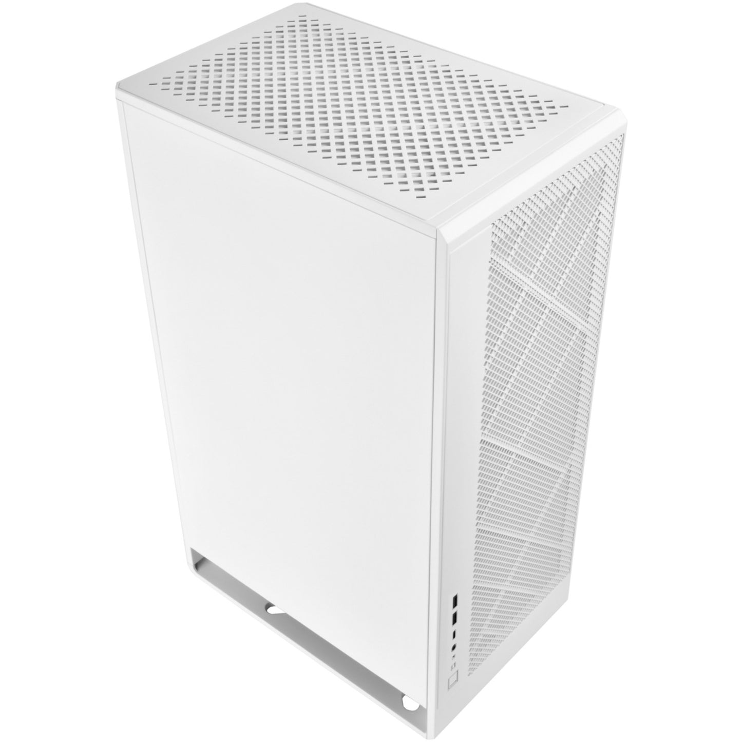 Silverstone alta g1m mini tower behuizing (wit | 2x usb-a | 1x usb-c)