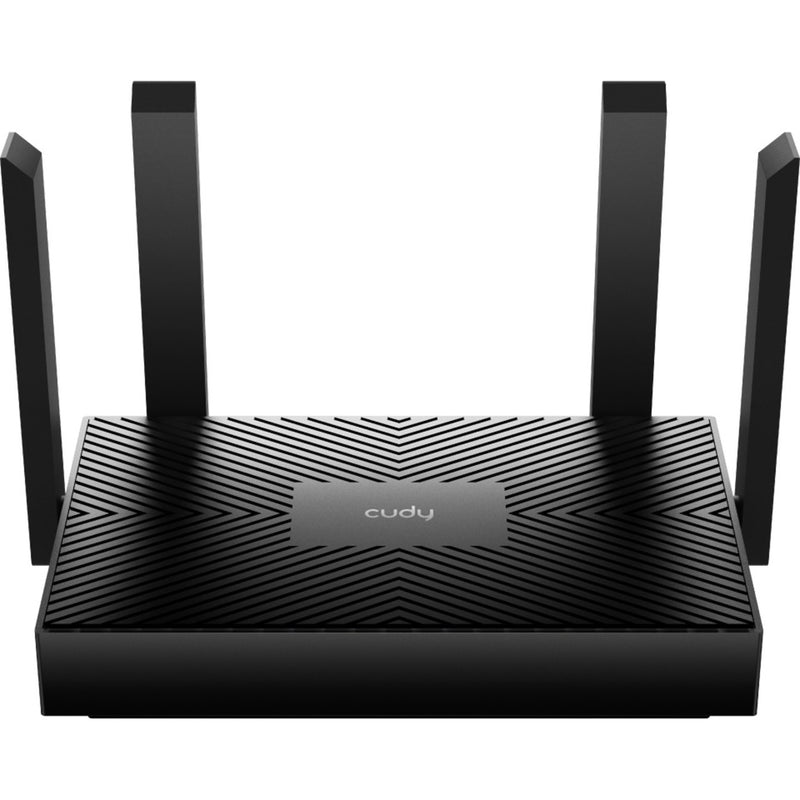 Cudy ax1500 gigabit wi-fi 6 router (zwart, app)