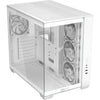 Asus a32 plus midi tower behuizing (wit | 2x usb-a | 1x usb-c | rgb | tempered glass)