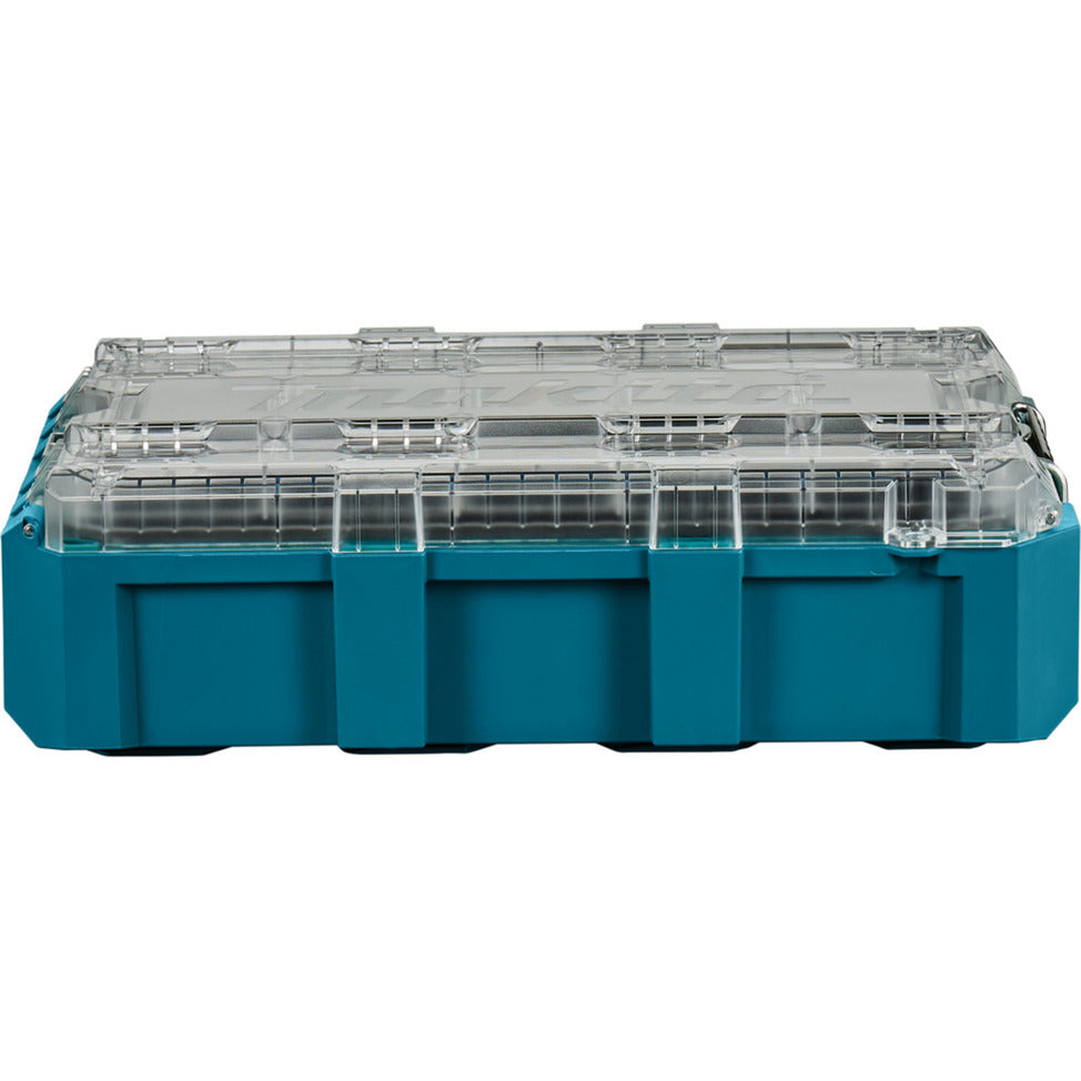 Makita maktrak organizer medium p-91045 gereedschapsbox (blauw zwart)
