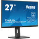 Iiyama prolite xub2797uhsnp-b1 27 4k uhd monitor (zwart, hdmi, displayport, 4x usb-a, usb-c, rj-45)