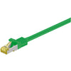 Goobay patchkabel rj-45 cat.6a s ftp (pimf), met cat.7 (groen, 2 meter)