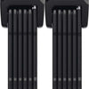 Abus bordo granit 6500k 90 folding lock twinset incl. holder
