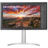 Lg ultrafine 27up850k-w 27 4k uhd monitor (zilver zwart, 2x hdmi, displayport, 2x usb-a, usb-c)