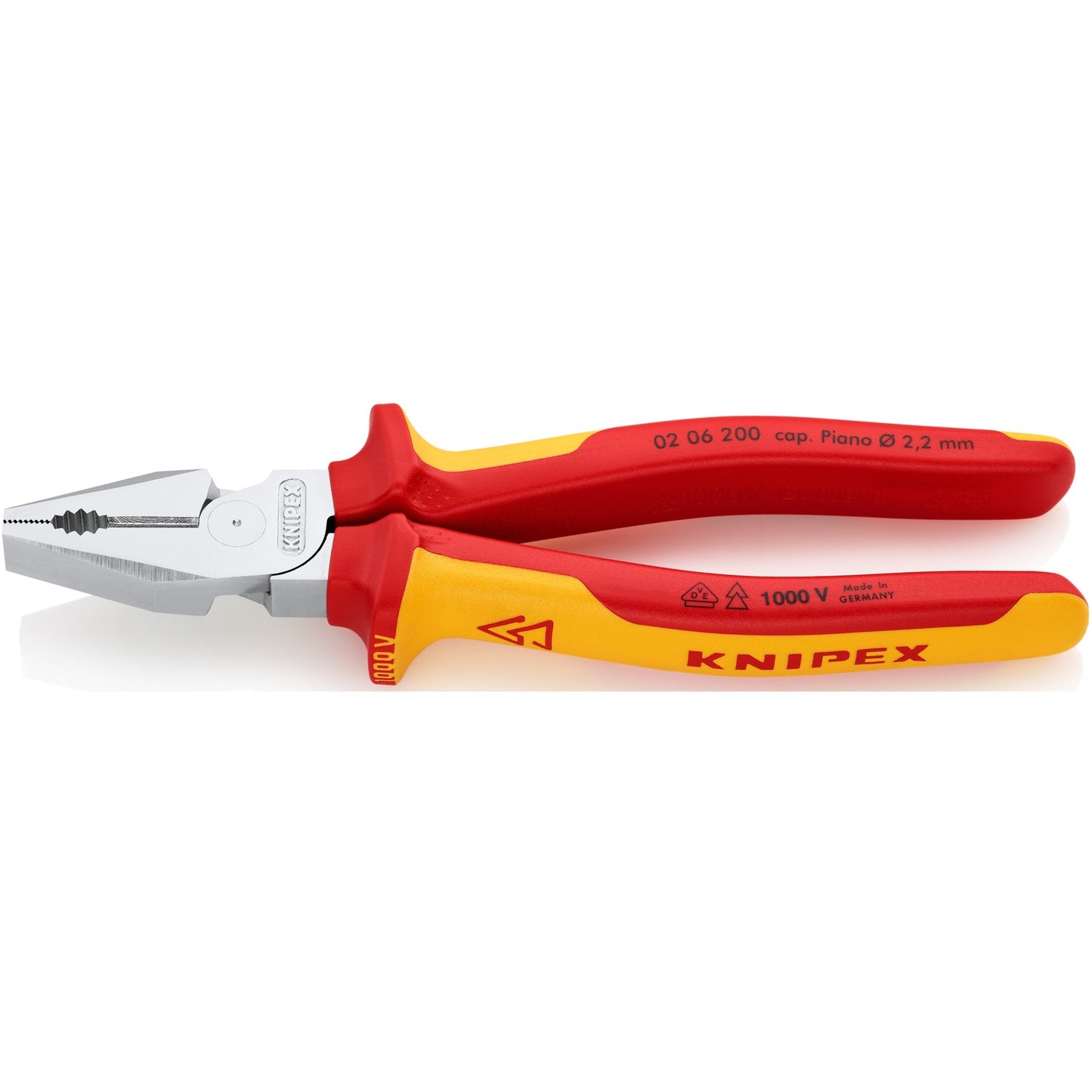 Knipex kracht-combitang 0206200 combinatietang (vde-getest)