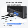 Ugreen nasync dxp4800 plus (grijs, 1x 2,5gbe, 1x 10gbe, hdmi, usb-c)