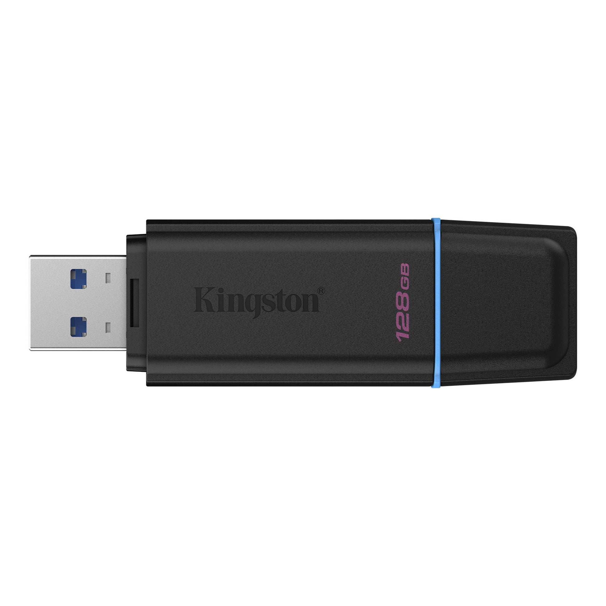 Kingston datatraveler exodia 128 gb usb-stick (zwart blauw, usb-a 3.2 gen 1 (5 gbit s))