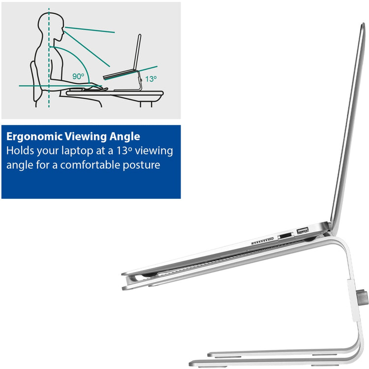 Laptopstandaard act ac8130 zilver 15,6 inch