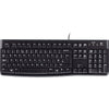 Logitech keyboard k120 for business (us-international lay-out (qwerty), rubberdome)